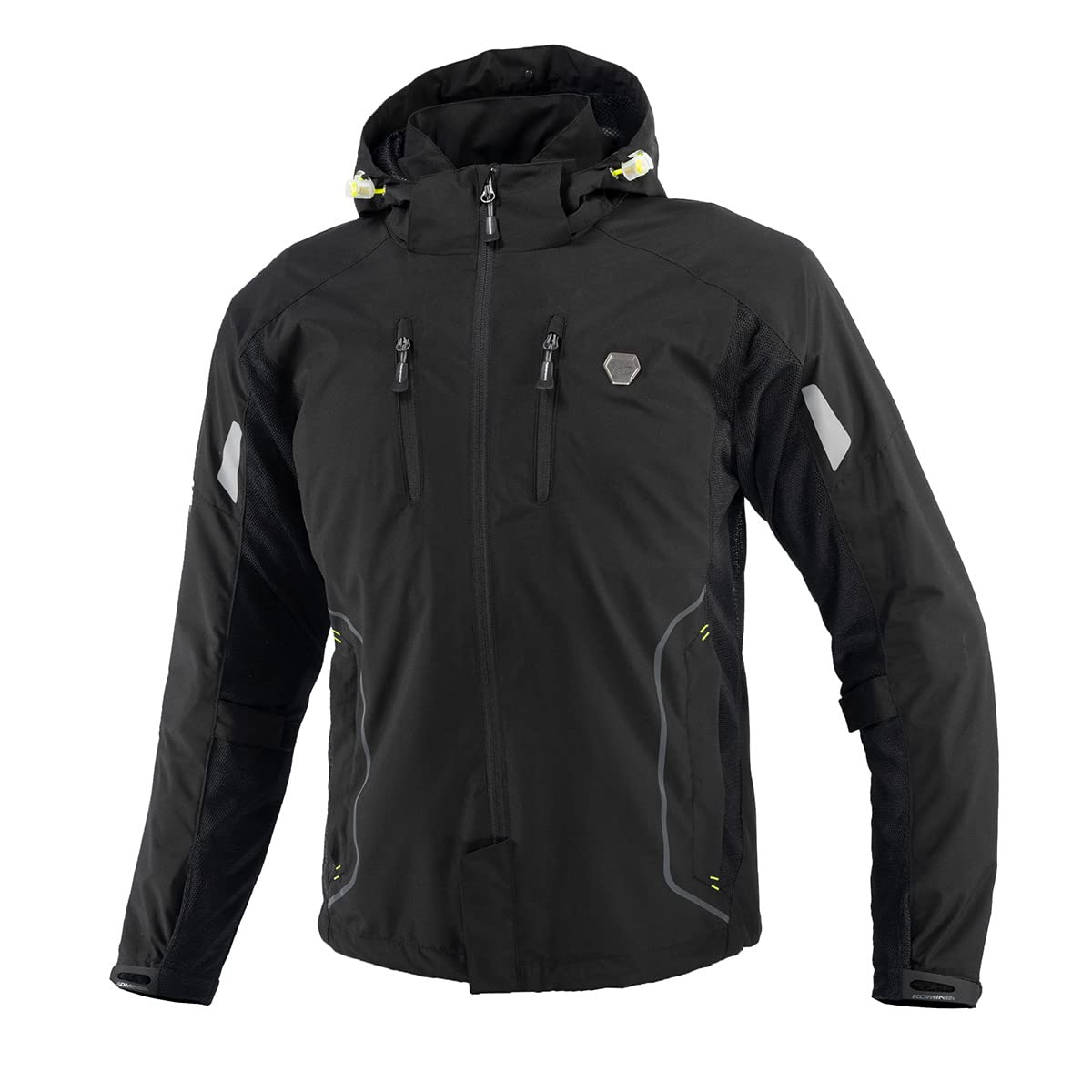 Rakuten - [KOMINE] バイク用 ジャケット JK-1123 プロテクトハーフメッシュパーカ 07-1123 レディース Black WL