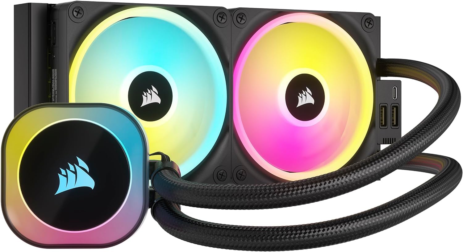 楽天市場】icue h100i rgb pro xt cw-9060043の通販