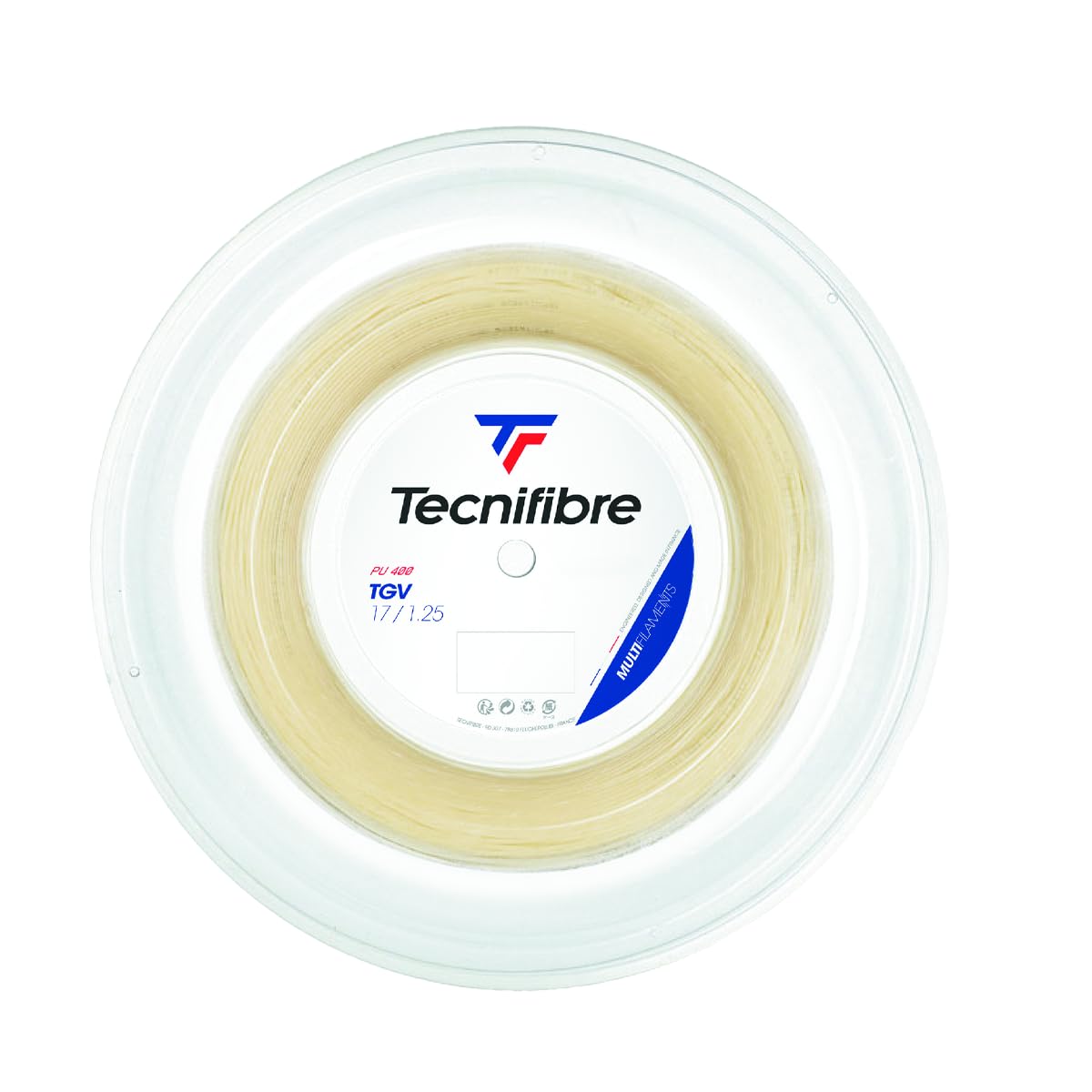 Rakuten - テクニファイバー Tecnifibre テニスガット・ストリング TGV 1.25mm 200mロール TFR205