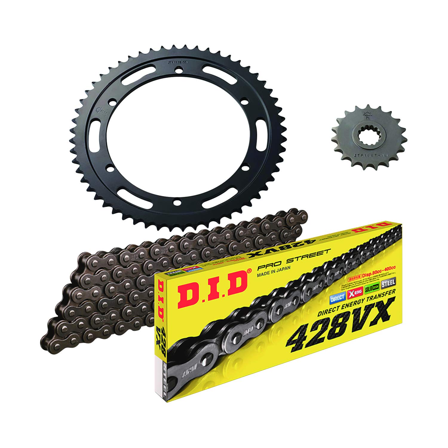 Rakuten - D.I.D(大同工業) F/Rスプロケット 3点交換キット DY-05 YAMAHA SR400 88-13