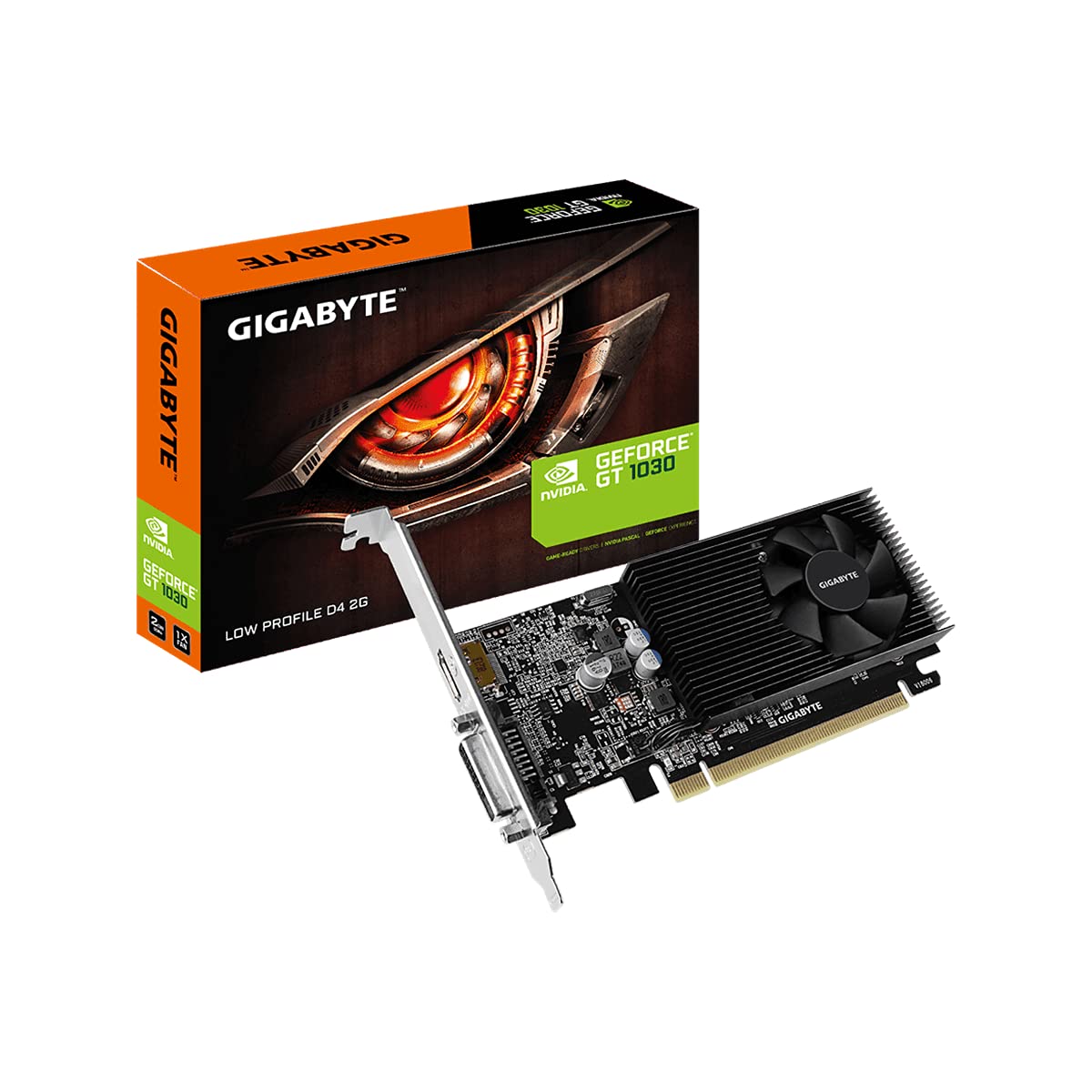 GIGABYTE NVIDIA GeForce GT1030搭載 グラフィックボード DDR4 2GB 搭載モデルGV-N1030D4-2GL