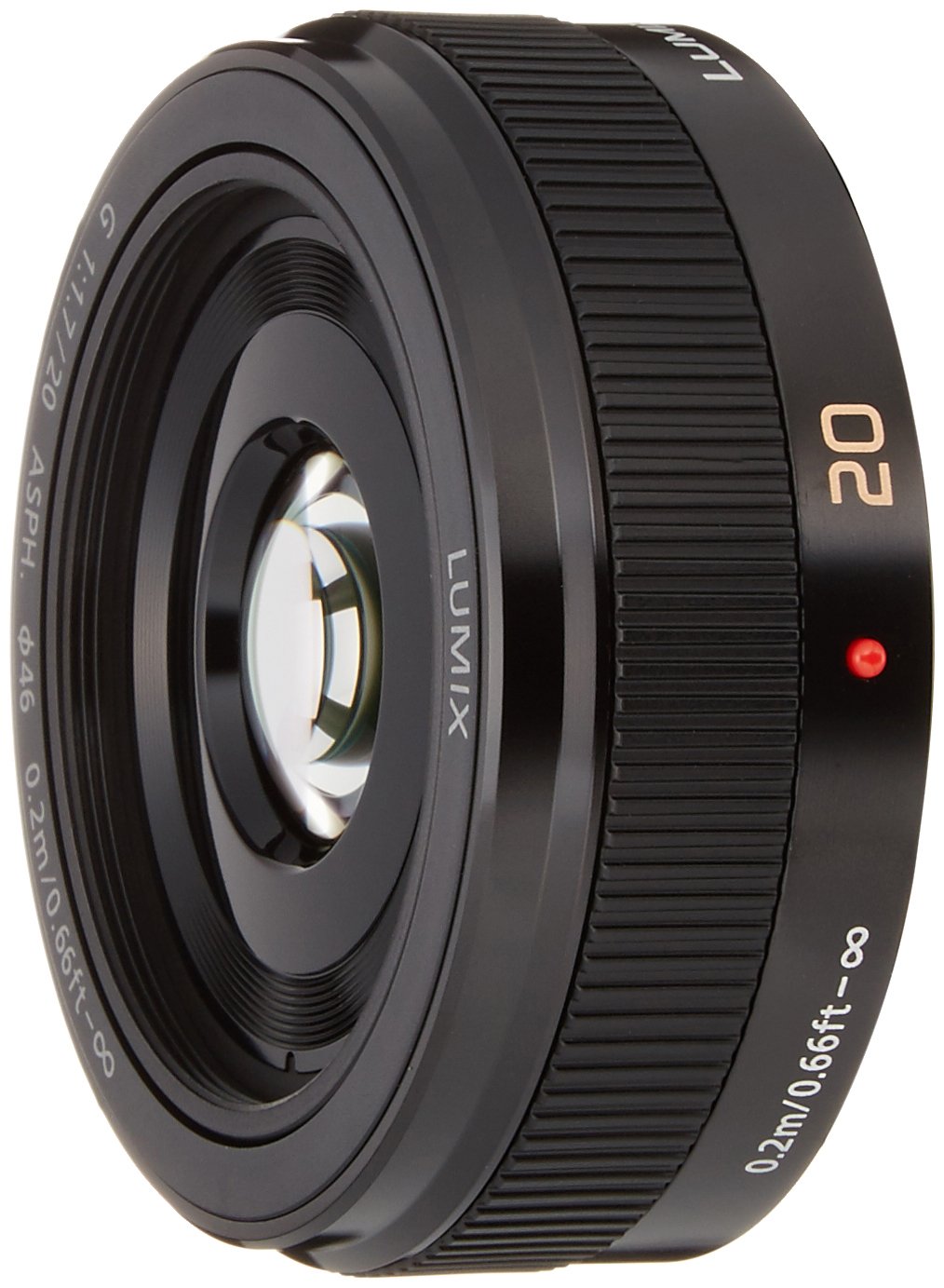 Rakuten - パナソニック(Panasonic) 単焦点レンズ マイクロフォーサーズ用 ルミックス G 20mm/F1.7 II ASPH. ブラック H-H020A-K