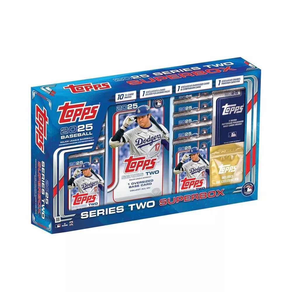 MLB ドジャース 大谷翔平 2025 ベースボール シリーズ2 スーパーボックス トレーディングカード トップス Topps