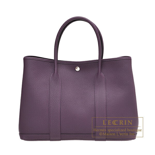 エルメス　ガーデンパーティ36/PM　カシス　フィヨルド　シルバー金具　HERMES　Garden Party bag 36/PM　Cassis　Fjord leather　Silver hardwareのサムネイル