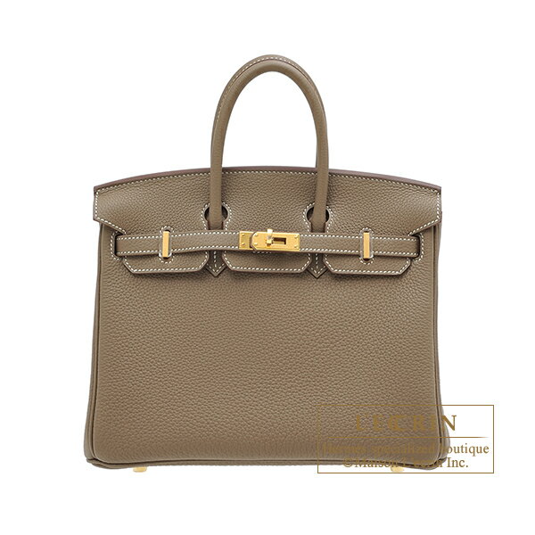 エルメス バーキン バッグ（レディース） エルメス　バーキン25　エトゥープ　トゴ　ゴールド金具　HERMES　Birkin bag 25　Etoupe grey　Togo leather　Gold hardware