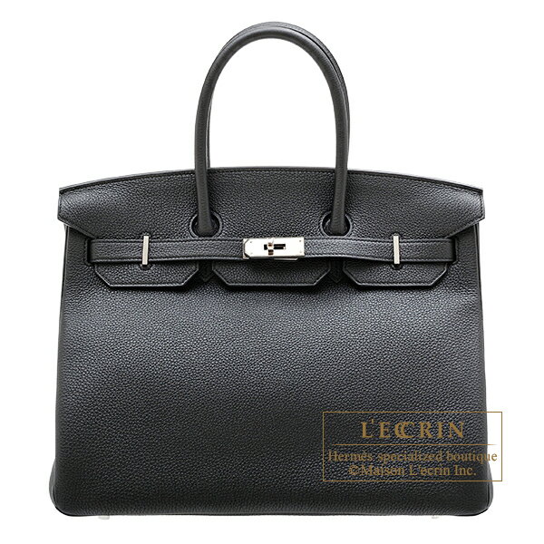 エルメス バーキン35 ブラック トゴ シルバー金具 HERMES Birkin bag 35 Black Togo leather Silver hardware