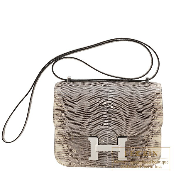 エルメス　コンスタンスミニ　オンブレ　リザードナチュラ　シルバー金具HERMES　Constance mini　Ombre　Natural lizard skin　Silver hardware