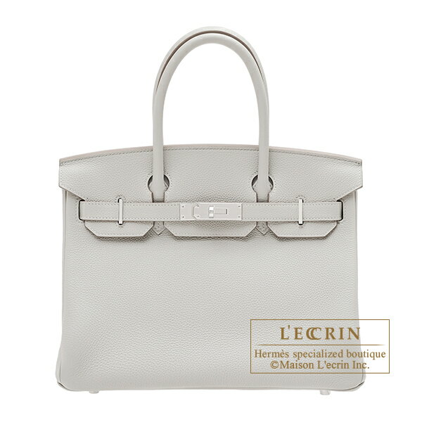 エルメス バーキン バッグ（レディース） エルメス　バーキン30　パールグレー　トゴ　シルバー金具　HERMES　Birkin bag 30　Pearl grey　Togo leather　Silver hardware