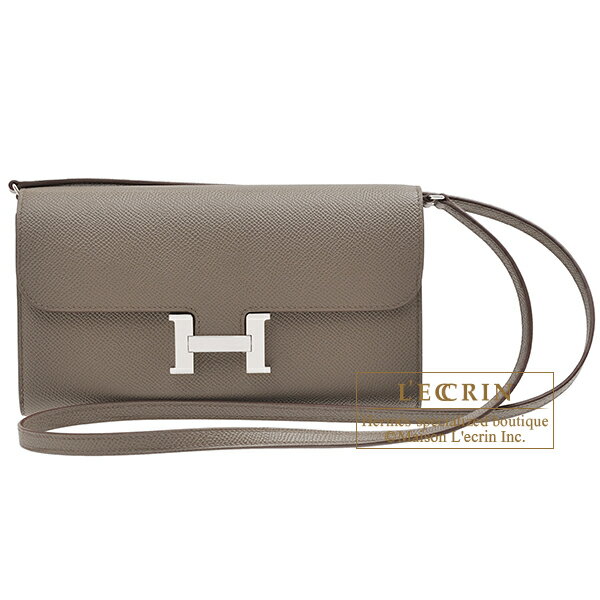 エルメス　コンスタンスロング　トゥーゴー　エタン　ヴォーエプソン　シルバー金具　HERMES　Constance Long To Go　Etain　Epsom leather　Silver hardwareのサムネイル