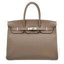 エルメス バーキン35 エトゥープ トゴ シルバー金具 HERMES Birkin bag 35 Etoupe grey Togo leather Silver hardware