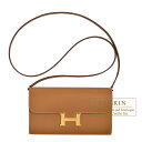 エルメス コンスタンスロング トゥーゴー ゴールド ヴォーエプソン ゴールド金具 HERMES Constance Long To Go Gold Epsom ...