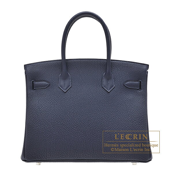 エルメス　バーキン30　ブルーニュイ　トゴ　シルバー金具　HERMES　Birkin bag 30...