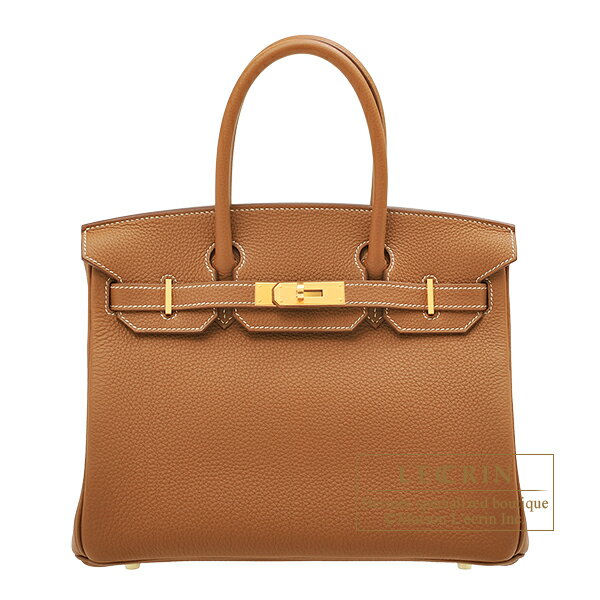 エルメス　バーキン30　ゴールド　トゴ　ゴールド金具　HERMES　Birkin bag 30　Gold　Togo leather　Gold hardware