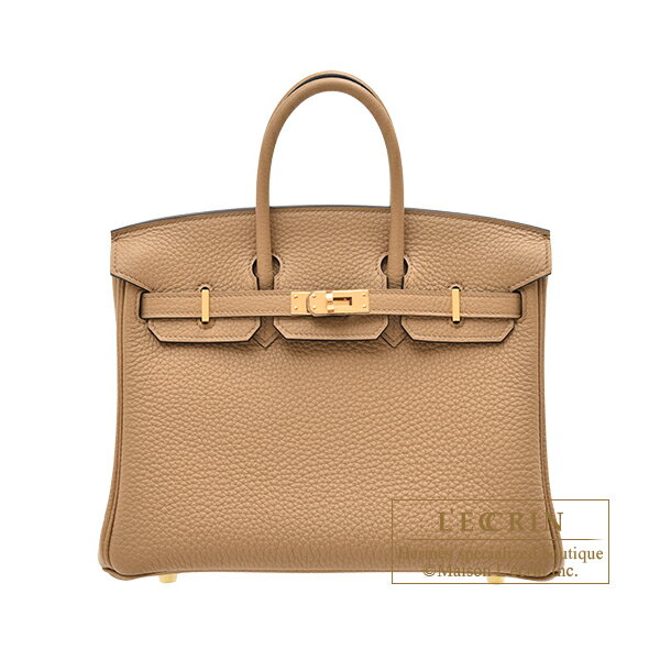 エルメス フォーマルバッグ レディース エルメス　バーキン25　チャイ　トゴ　ゴールド金具　HERMES　Birkin bag 25　Chai　Togo leather　Gold hardware