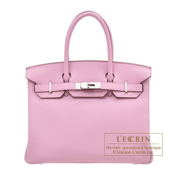 エルメス　バーキン30　モーヴシルベストル　トリヨンクレマンス　シルバー金具　HERMES　Birkin bag 30　Mauve sylvestre　Clemence leather　Silver hardware