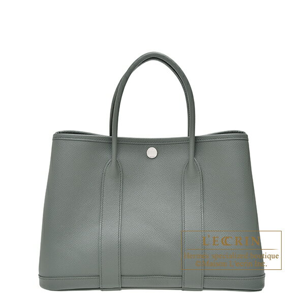 エルメス　ガーデンパーティ30/TPM　ヴェールアマンド　ヴォーエプソン　シルバー金具　HERMES　Garden Party bag 30/TPM　Vert amande　Epsom leather　Silver hardwareのサムネイル