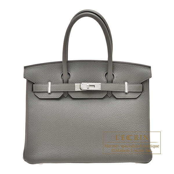 エルメス バーキン バッグ（レディース） エルメス　バーキン30　グリメイヤー　トゴ　シルバー金具　HERMES　Birkin bag 30　Gris meyer　Togo leather　Silver hardware