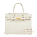 エルメス　バーキン30　マッシュルーム　トゴ　ゴールド金具　HERMES　Birkin bag 30　Mushroom　Togo leather　Gold hardware