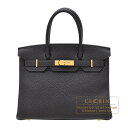 エルメス　バーキン30　プルノワール　トリヨンクレマンス　ゴールド金具　HERMES　Birkin  ...