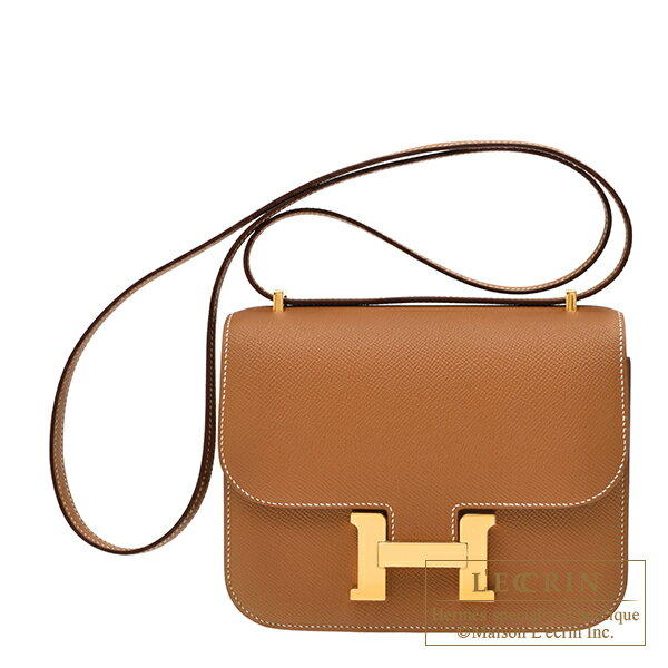 エルメス　コンスタンスミニ　ミラー　ゴールド　ヴォーエプソン　ゴールド金具　HERMES　Constance mini　Mirror　Gold　Epsom leather　Gold hardwareのサムネイル