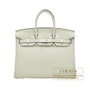 エルメス バーキン バッグ（レディース） エルメス　バーキン25　グリネヴェ　トゴ　シルバー金具　HERMES　Birkin bag 25　Gris neve　Togo leather　Silver hardware