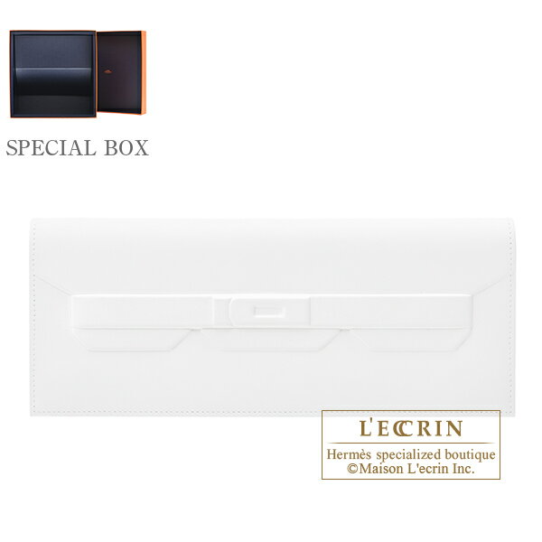 ハンドバッグ エルメス　ポシェットバーキンシャドウ　ニューホワイト　スイフト　HERMES　Pochette Birkin Shadow　New white　Swift leather