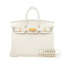 エルメス バーキン バッグ（レディース） エルメス　バーキン25　マッシュルーム　トゴ　ゴールド金具　HERMES　Birkin bag 25　Mushroom　Togo leather　Gold hardware