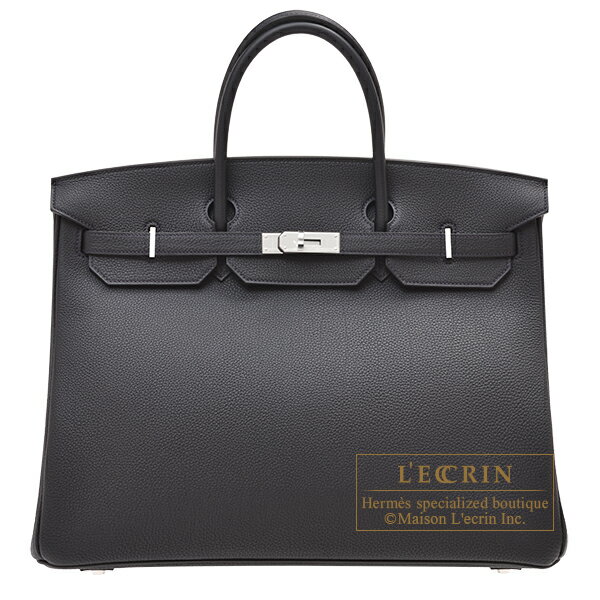 エルメス　バーキン40　キャバン　トゴ　シルバー金具　HERMES　Birkin bag 40　Caban　Togo leather　Silver hardware