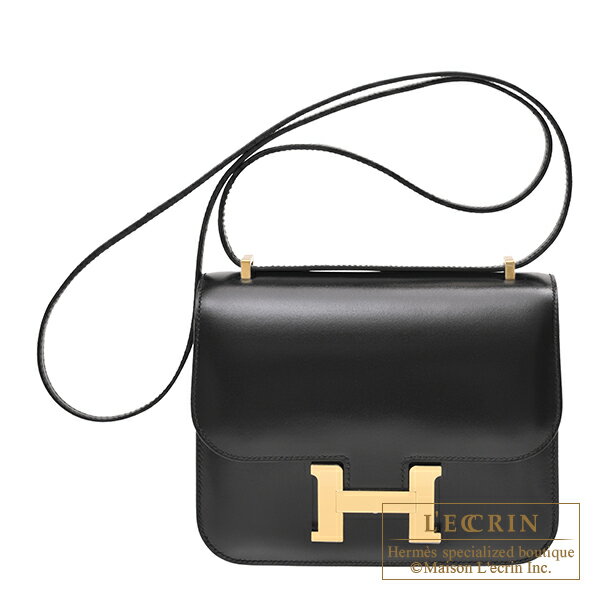 エルメス フォーマルバッグ レディース エルメス　コンスタンスミニ　ミラー　ブラック　ボックスカーフ　ゴールド金具　HERMES　Constance mini　Mirror　Black　Box Calf leather　Gold hardware