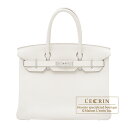 エルメス バーキン バッグ（レディース） エルメス　バーキン30　グリペール　トゴ　シルバー金具　HERMES　Birkin bag 30　Gris pale　Togo leather　Silver hardware