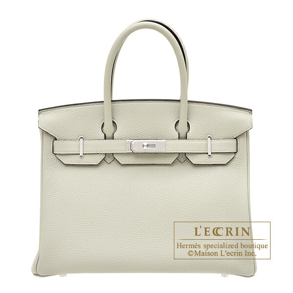 エルメス バーキン バッグ（レディース） エルメス　バーキン30　グリネヴェ　トゴ　シルバー金具　HERMES　Birkin bag 30　Gris neve　Togo leather　Silver hardware