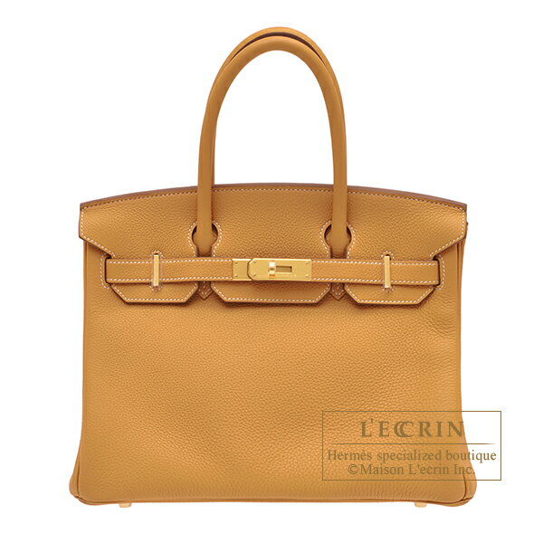 エルメス バーキン バッグ（レディース） エルメス　バーキン30　ナチュラルサブレ　トゴ　ゴールド金具　HERMES　Birkin bag 30　Natural sable　Togo leather　Gold hardware