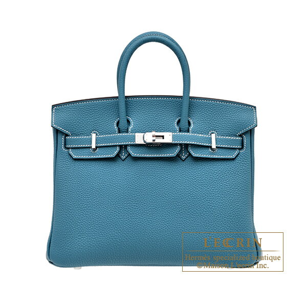 エルメス　バーキン25　ニューブルージーン　トゴ　シルバー金具　HERMES　Birkin bag 25　New blue jean　Togo leather　Silver hardware