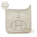 エブリン エルメス　エヴリントロワPM　ベトン　トリヨンクレマンス　シルバー金具　HERMES　Evelyne 3 bag PM　Beton　Clemence leather　Silver hardware