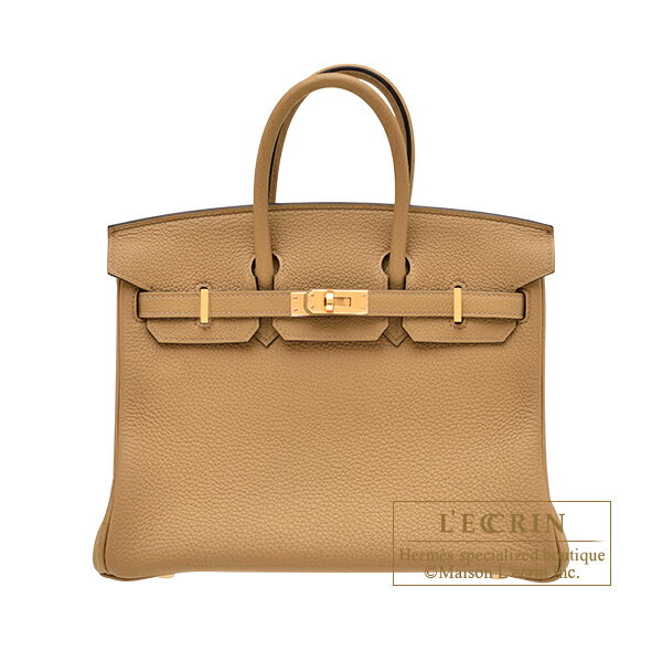 エルメス バーキン バッグ（レディース） エルメス　バーキン25　ビスキュイ　トゴ　ゴールド金具　HERMES　Birkin bag 25　Biscuit　Togo leather　Gold hardware