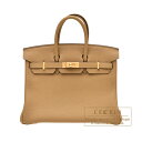 エルメス　バーキン25　ビスキュイ　トゴ　ゴールド金具　HERMES　Birkin bag 25　Biscuit　Togo leather　Gold hardware