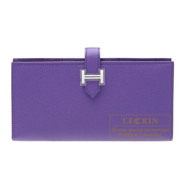 エルメス　ベアンスフレ　クロッカス　ヴォーエプソン　シルバー金具　HERMES　Bearn Soufflet　Crocus　Epsom leather　Silver hardware