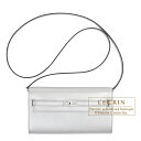 エルメス ケリーロング トゥーゴー アルジャン シェブルシャムキラ シルバー金具 HERMES Kelly Long To Go Argent Chevre c...