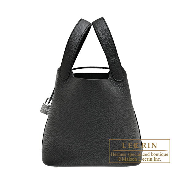 Rakuten - エルメス　ピコタンロック18/PM　ブラック　トリヨンクレマンス　シルバー金具　HERMES　Picotin Lock bag 18/PM　Black　Clemence leather　Silver hardware