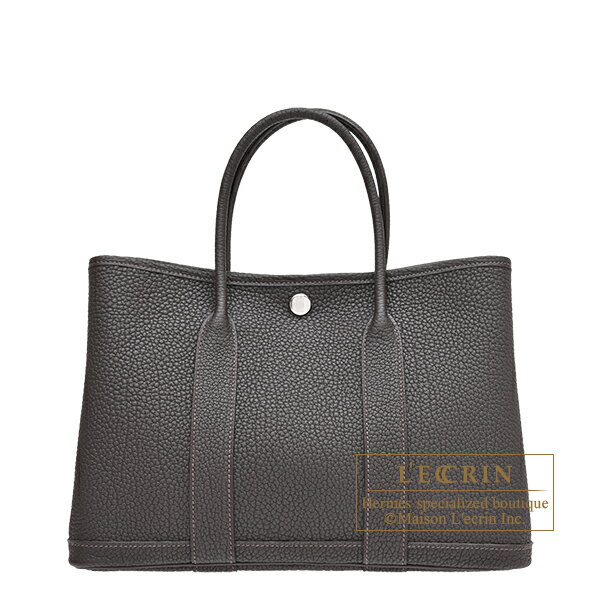Rakuten - エルメス　ガーデンパーティ30/TPM　ベブラン　ネゴンダ　シルバー金具　HERMES　Garden Party bag 30/TPM　Bai brun　Negonda leather　Silver hardware