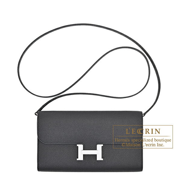 Rakuten - エルメス　コンスタンスロング　トゥーゴー　ブラック　ヴォーエプソン　シルバー金具　HERMES　Constance Long To Go　Black　Epsom leather　Silver hardware