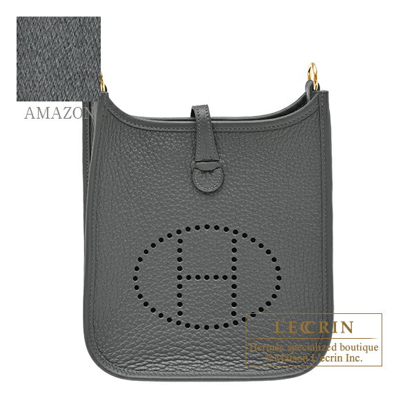 Rakuten - エルメス　エヴリンアマゾンTPM　ヴェールマングローブ　トリヨンクレマンス　ゴールド金具　バンドリエール111cm　HERMES　Evelyne Amazon bag TPM　Vert mangrove　Clemence leather　Gold hardware　Bandouliere 111cm