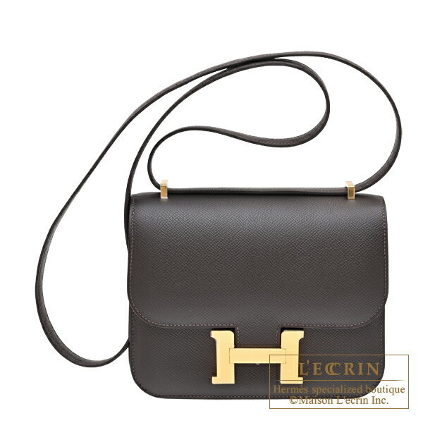 Rakuten - エルメス　コンスタンスミニ　ミラー　ベブラン　ヴォーエプソン　ゴールド金具　HERMES　Constance mini　Mirror　Bai brun　Epsom leather　Gold hardware