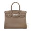 ᥹С30ȥסȥСHERMESBirkin bag 30Etoupe greyTogo leatherSilver hardware