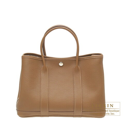 エルメス　ガーデンパーティTPM　アルザン　ネゴンダ　シルバー金具　HERMES　Garden Party bag TPM　Alezan　Negonda leather　Silver hardware