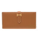 エルメス ベアンスフレ ゴールド ヴォーエプソン ゴールド金具 HERMES Bearn Soufflet Gold Epsom leather Gold hardware