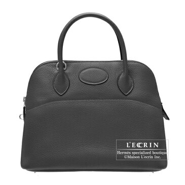 エルメス ボリード31 ブラック トリヨンクレマンス シルバー金具 HERMES Bolide bag 31 Black Clemence leather Silver hardware