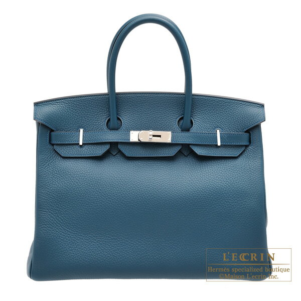 エルメス　バーキン35　コルヴェール　トリヨンクレマンス　シルバー金具　HERMES　Birkin bag 35　Colvert　Clemence leather　Silver hardware