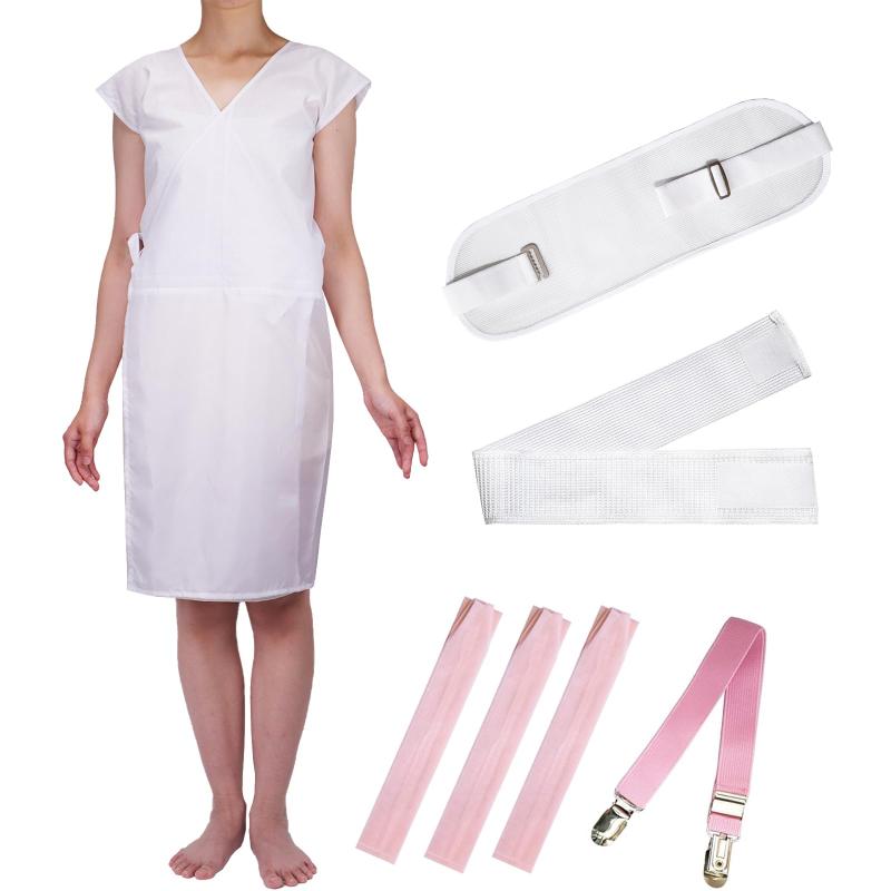 Rakuten - [TOuWA] 浴衣 着付けセット 和装小物7点セット 洗える 夏用 (ゆかた肌着/帯板/着付けベルト/腰紐3本/マジックベルト) レディース