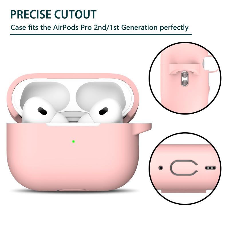R-fun for AirPods Pro2 ケース AirPods Pro 第2世代/第1世代 共通 ソフトシリコン...